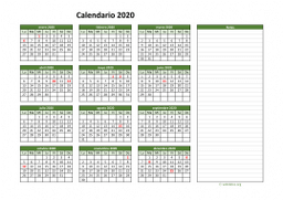 calendario anual 2020 01