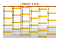 calendario anual 2020 09