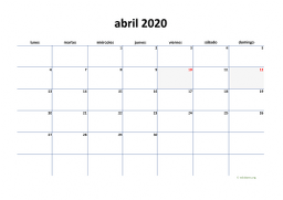 calendario abril 2020 04