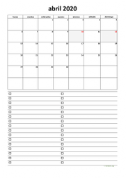 calendario abril 2020 07