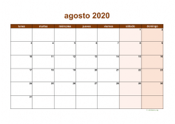 calendario agosto 2020 06