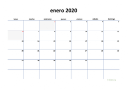 calendario enero 2020 04