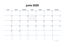 calendario junio 2020 04