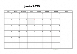 calendario junio 2020 08
