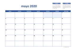 calendario mayo 2020 02