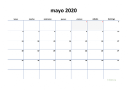 calendario mayo 2020 04