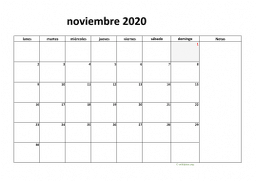 calendario noviembre 2020 08