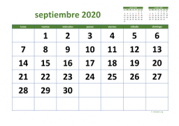 calendario septiembre 2020 03