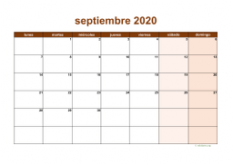 calendario septiembre 2020 06
