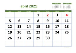 calendario abril 2021 03