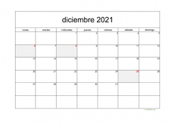 calendario diciembre 2021 05