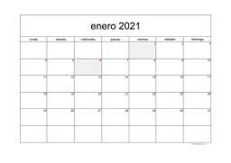 calendario enero 2021 05