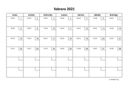 calendario febrero 2021 01