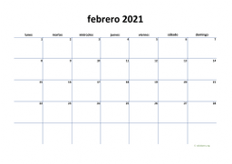 calendario febrero 2021 04