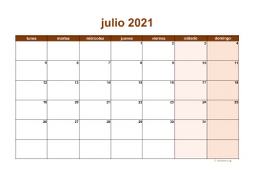 calendario julio 2021 06