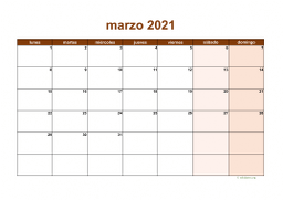 calendario marzo 2021 06