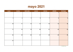 calendario mayo 2021 06
