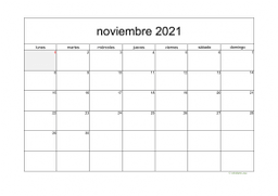 calendario noviembre 2021 05