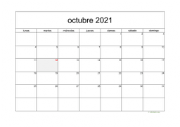 calendario octubre 2021 05