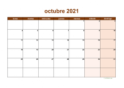 calendario octubre 2021 06