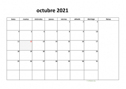 calendario octubre 2021 08