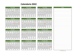 calendario anual 2022 01