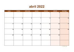 calendario abril 2022 06