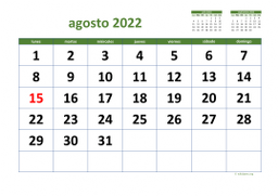 calendario agosto 2022 03