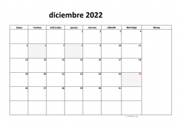 calendario diciembre 2022 08