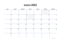 calendario enero 2022 04