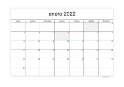 calendario enero 2022 05