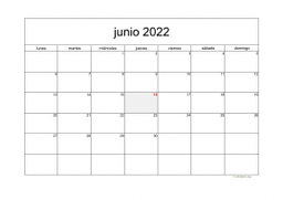 calendario junio 2022 05