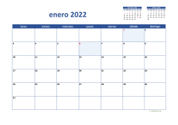 calendario mensual 2022 02