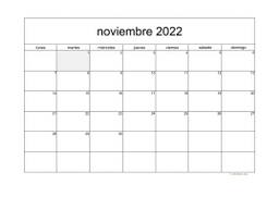 calendario noviembre 2022 05