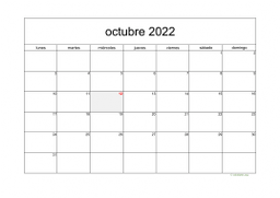 calendario octubre 2022 05