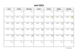 calendario abril 2023 01