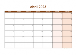 calendario abril 2023 06