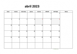 calendario abril 2023 08