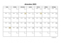 calendario diciembre 2023 01