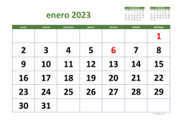 calendario enero 2023 03