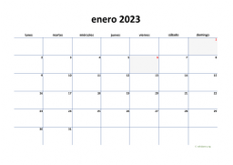 calendario enero 2023 04