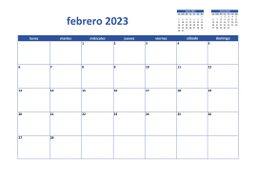 calendario febrero 2023 02