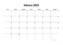 calendario febrero 2023 04