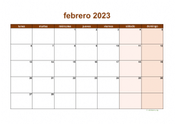 calendario febrero 2023 06
