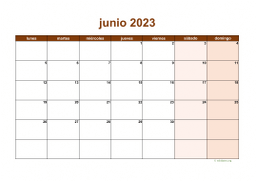 calendario junio 2023 06