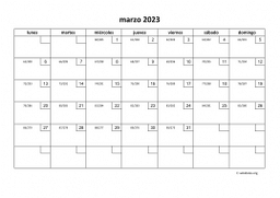 calendario marzo 2023 01