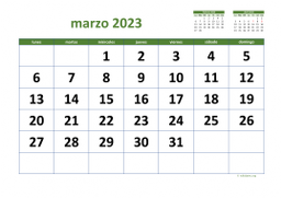calendario marzo 2023 03