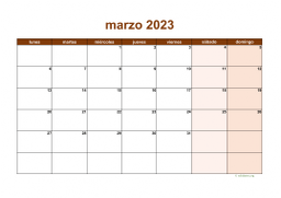 calendario marzo 2023 06