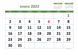 calendario mensual 2023 03
