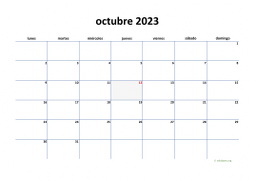 calendario octubre 2023 04